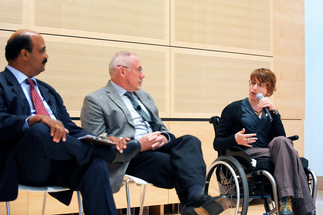 Panelists and speakers at the Anniversary Celebration Higher Expectations for Higher Education Wheelchairs